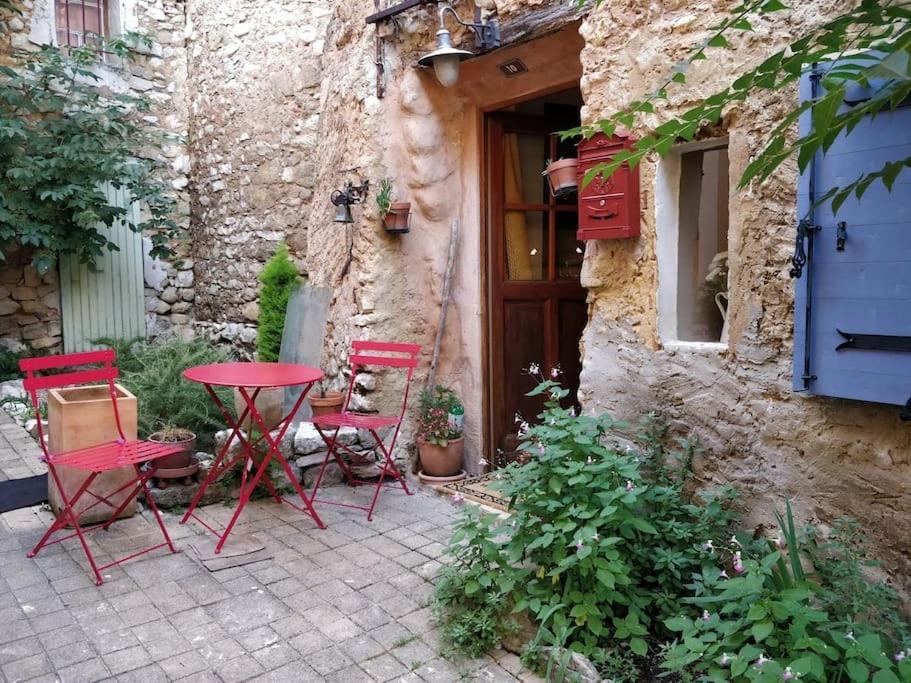 Maisonnette Au Pied Du Mont Ventoux Ste Colombe เบดวง ภายนอก รูปภาพ