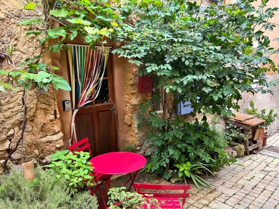 Maisonnette Au Pied Du Mont Ventoux Ste Colombe เบดวง ภายนอก รูปภาพ